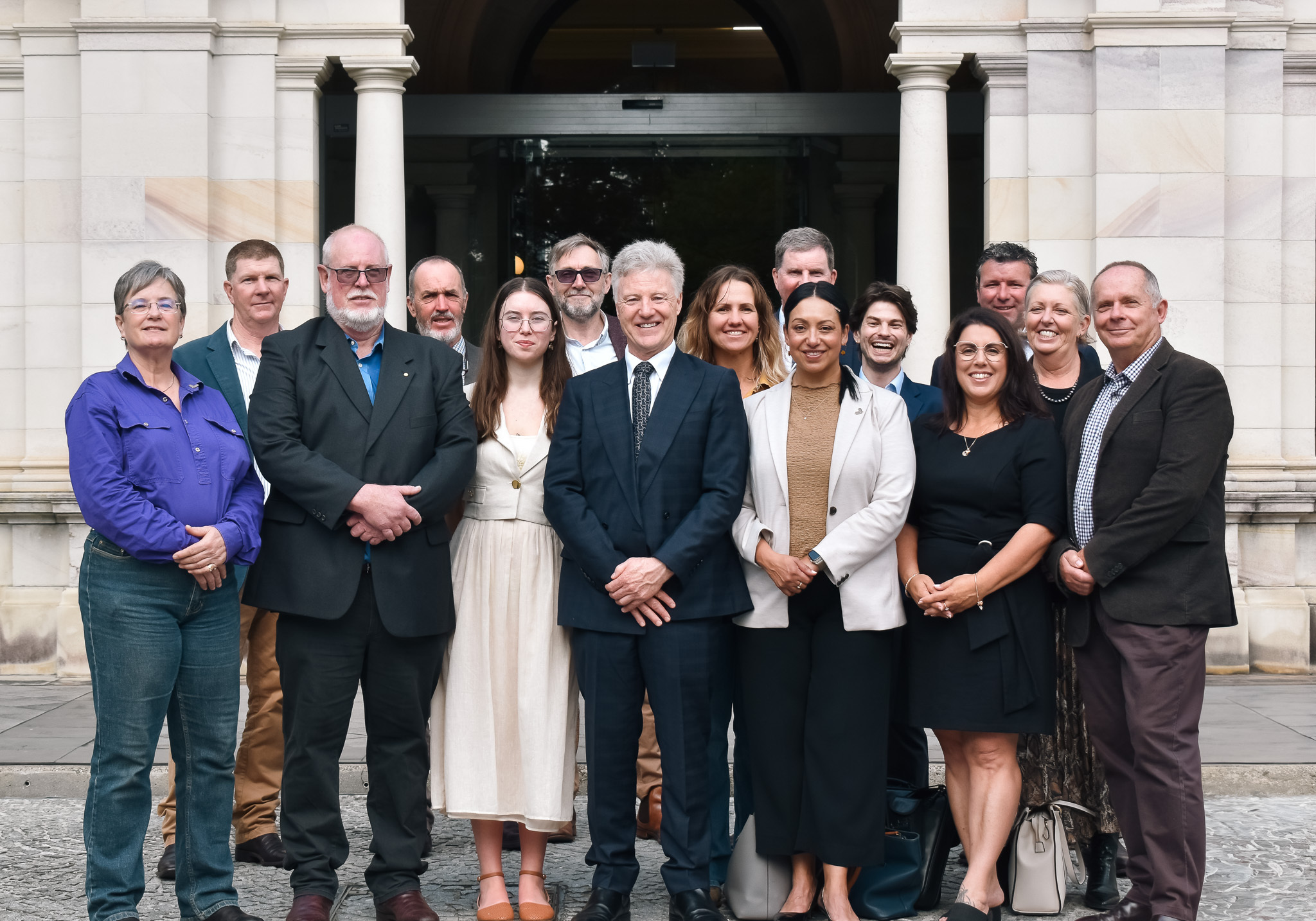 Farmers send message to QLD Parliament: We want a clean future